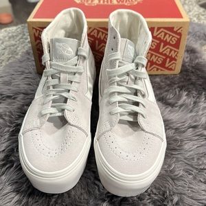 Vans Sk8-Hi suede size 6.5